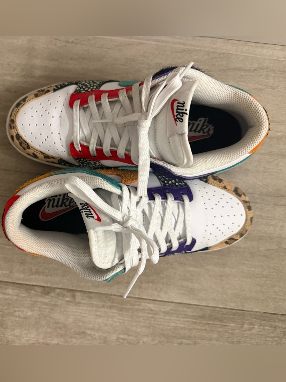 Nike Dunk Low Safari Mix (Women's) - Picture 3 of 6